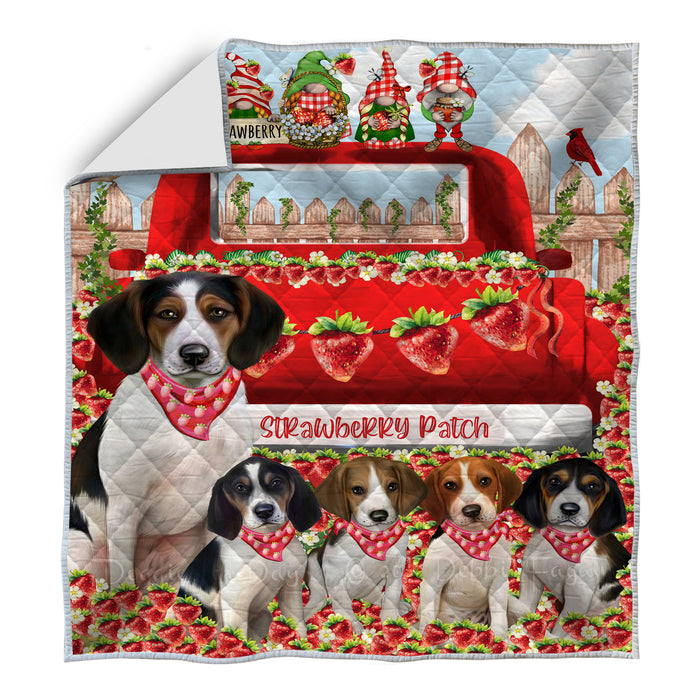 Treeing Walker Coonhound Quilt: Explore a Variety of Personalized Designs, Custom, Bedding Coverlet Quilted, Pet and Dog Lovers Gift