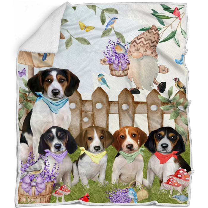 Treeing Walker Coonhound Bed Blanket, Explore a Variety of Designs, Personalized, Throw Sherpa, Fleece and Woven, Custom, Soft and Cozy, Dog Gift for Pet Lovers