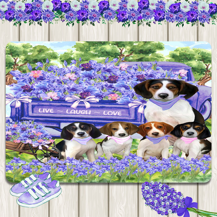 Treeing Walker Coonhound Area Rug and Runner, Explore a Variety of Designs, Indoor Floor Carpet Rugs for Living Room and Home, Personalized, Custom, Dog Gift for Pet Lovers