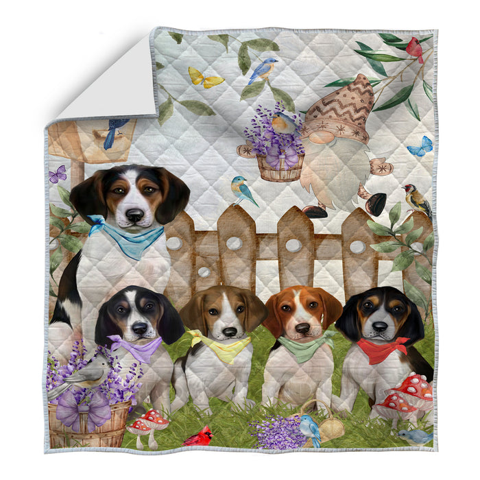 Treeing Walker Coonhound Bedding Quilt, Bedspread Coverlet Quilted, Explore a Variety of Designs, Custom, Personalized, Pet Gift for Dog Lovers