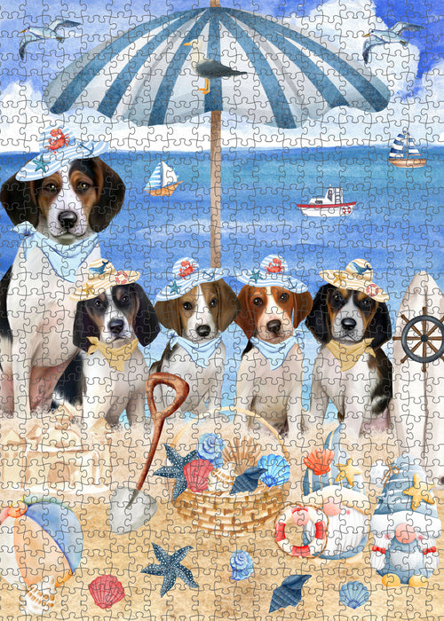Treeing Walker Coonhound Jigsaw Puzzle for Adult, Interlocking Puzzles Games, Personalized, Explore a Variety of Designs, Custom, Dog Gift for Pet Lovers