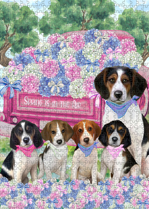 Treeing Walker Coonhound Jigsaw Puzzle, Interlocking Puzzles Games for Adult, Explore a Variety of Designs, Personalized, Custom, Gift for Pet and Dog Lovers