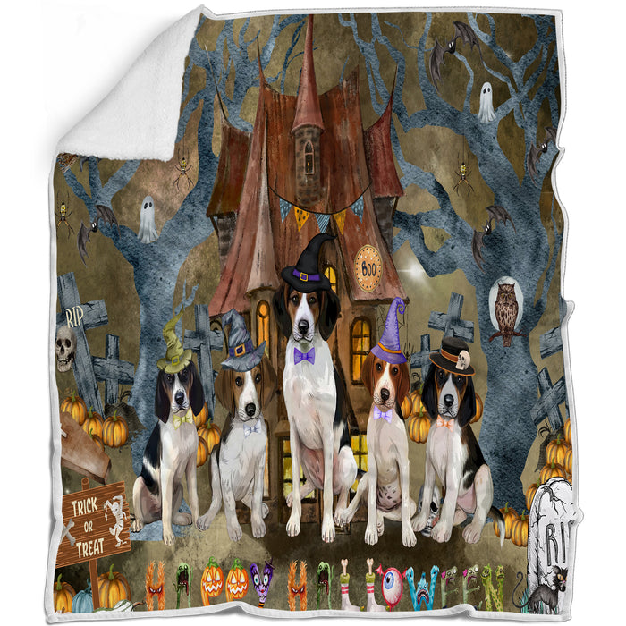 Treeing Walker Coonhound Bed Blanket, Explore a Variety of Designs, Personalized, Throw Sherpa, Fleece and Woven, Custom, Soft and Cozy, Dog Gift for Pet Lovers