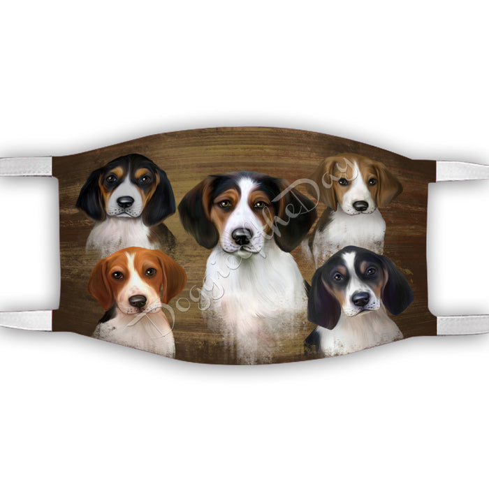 Rustic Treeing Walker Coonhound Dogs Face Mask FM50097