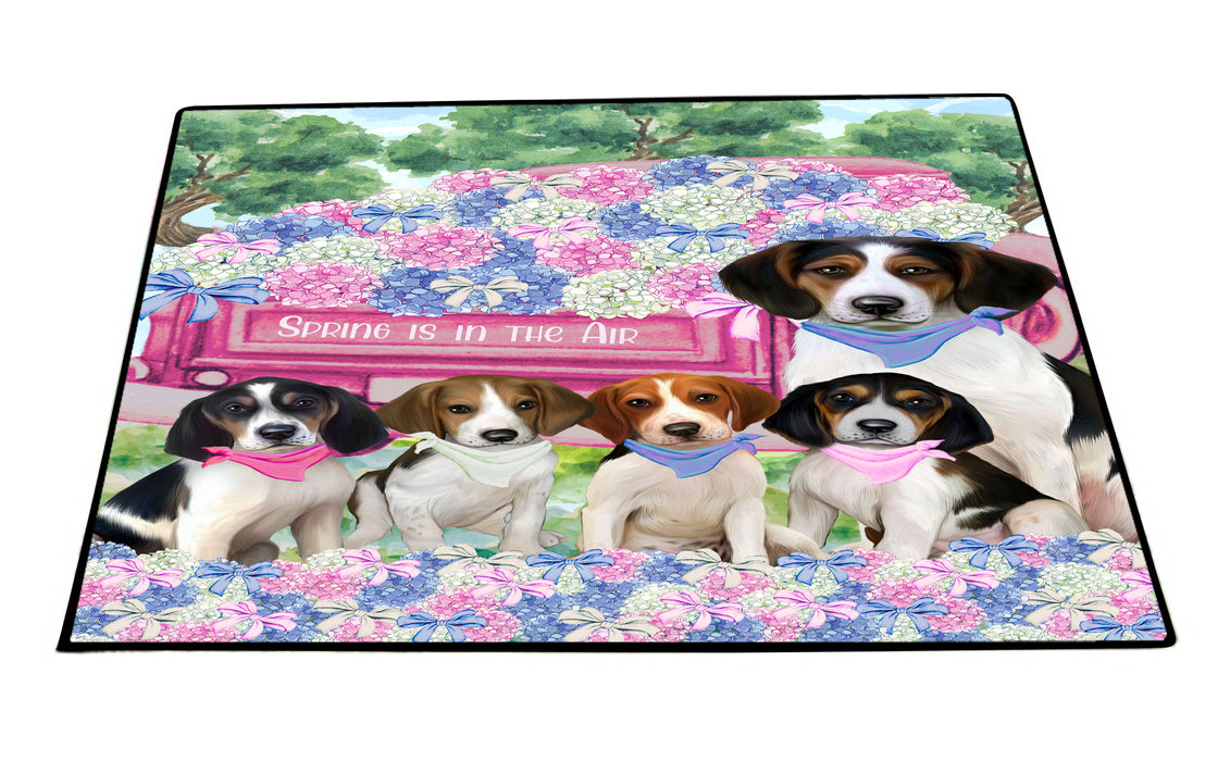 Treeing Walker Coonhound Floor Mat and Door Mats, Explore a Variety of Designs, Personalized, Anti-Slip Welcome Mat for Outdoor and Indoor, Custom Gift for Dog Lovers