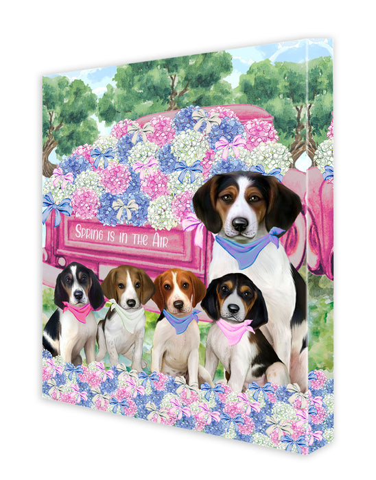 Treeing Walker Coonhound Canvas: Explore a Variety of Custom Designs, Personalized, Digital Art Wall Painting, Ready to Hang Room Decor, Gift for Pet & Dog Lovers