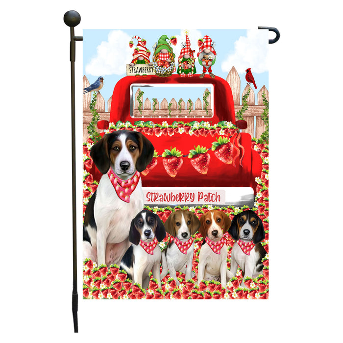 Treeing Walker Coonhound Dogs Garden Flag: Explore a Variety of Custom Designs, Double-Sided, Personalized, Weather Resistant, Garden Outside Yard Decor, Dog Gift for Pet Lovers