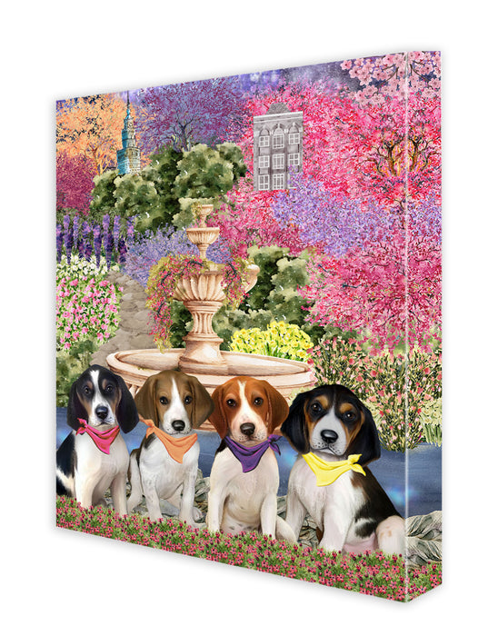 Treeing Walker Coonhound Wall Art Canvas, Explore a Variety of Designs, Personalized Digital Painting, Custom, Ready to Hang Room Decor, Gift for Dog and Pet Lovers