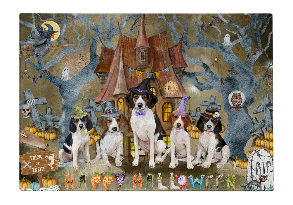Treeing Walker Coonhound Tempered Glass Cutting Board: Explore a Variety of Custom Designs, Personalized, Scratch and Stain Resistant Boards for Kitchen, Gift for Dog and Pet Lovers