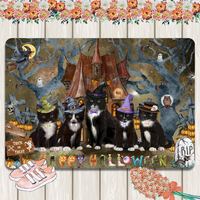 Tuxedo Cats Area Rug and Runner: Explore a Variety of Designs, Custom, Personalized, Indoor Floor Carpet Rugs for Home and Living Room, Gift for Cat and Pet Lovers