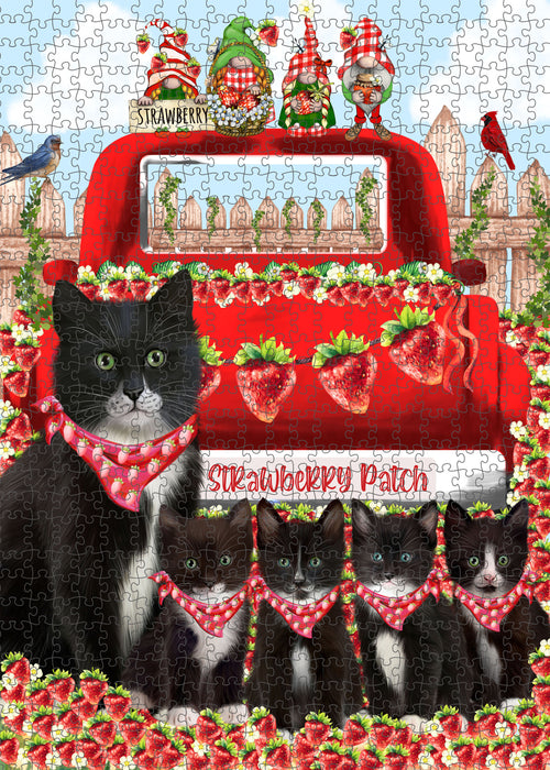 Tuxedo Jigsaw Puzzle: Explore a Variety of Designs, Interlocking Puzzles Games for Adult, Custom, Personalized, Gift for Cat and Pet Lovers