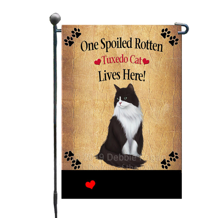 Personalized Spoiled Rotten Tuxedo Cat GFLG-DOTD-A63303
