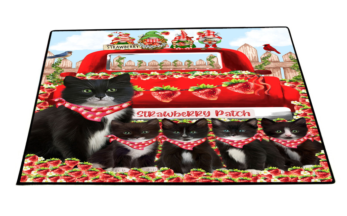 Tuxedo Floor Mats and Doormat: Explore a Variety of Designs, Custom, Anti-Slip Welcome Mat for Outdoor and Indoor, Personalized Gift for Cat Lovers