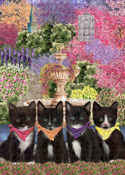 Tuxedo Jigsaw Puzzle for Adult: Explore a Variety of Designs, Custom, Personalized, Interlocking Puzzles Games, Cat and Pet Lovers Gift