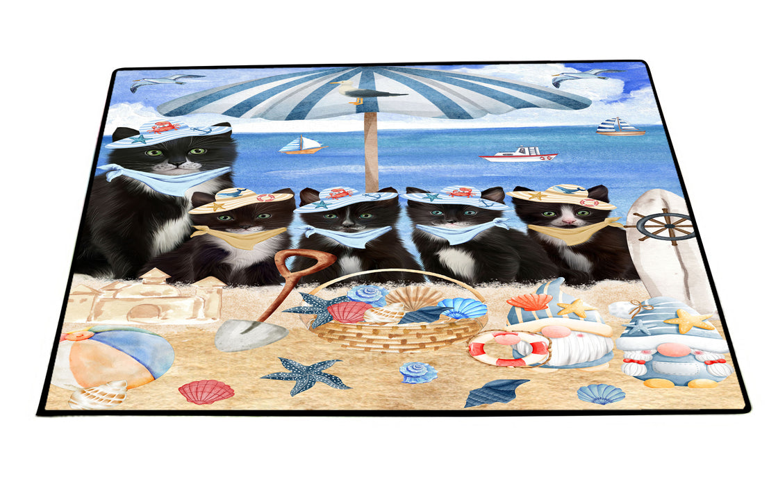 Tuxedo Floor Mat, Explore a Variety of Custom Designs, Personalized, Non-Slip Door Mats for Indoor and Outdoor Entrance, Pet Gift for Cat Lovers