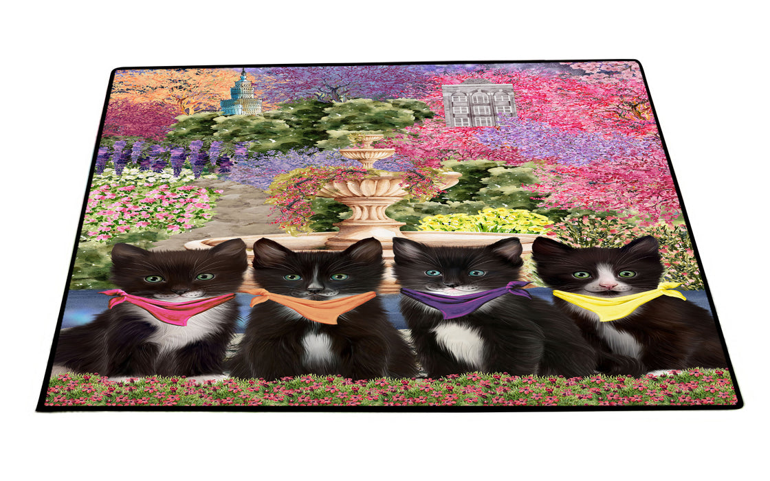 Tuxedo Floor Mat: Explore a Variety of Designs, Anti-Slip Doormat for Indoor and Outdoor Welcome Mats, Personalized, Custom, Pet and Cat Lovers Gift