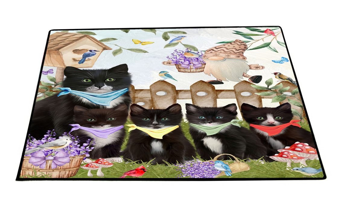 Tuxedo Floor Mat: Explore a Variety of Designs, Anti-Slip Doormat for Indoor and Outdoor Welcome Mats, Personalized, Custom, Pet and Cat Lovers Gift
