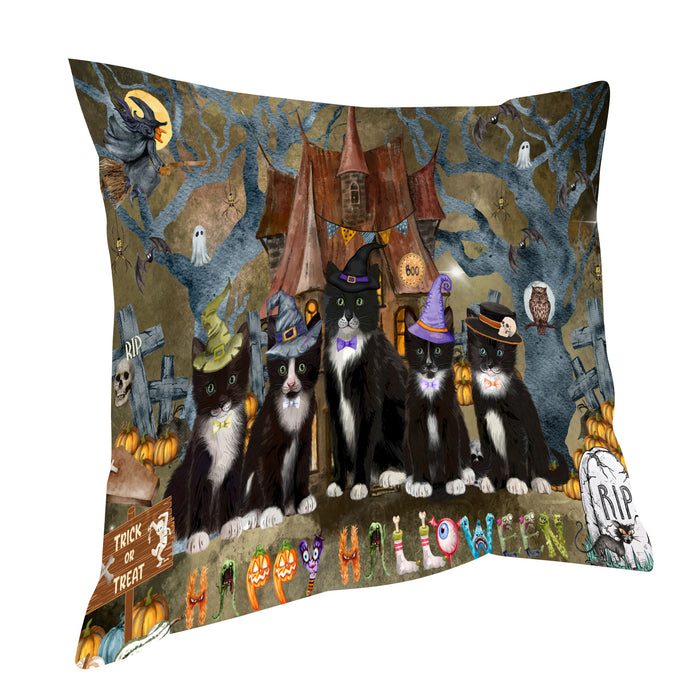 Tuxedo Pillow: Explore a Variety of Designs, Custom, Personalized, Throw Pillows Cushion for Sofa Couch Bed, Gift for Cat and Pet Lovers