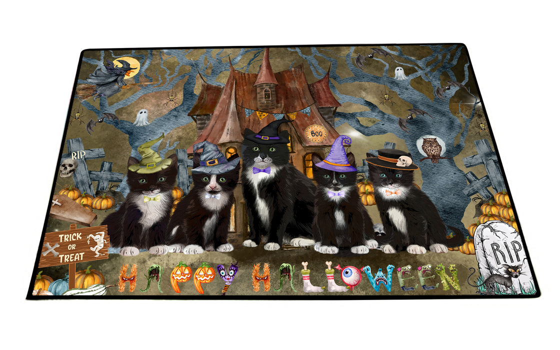 Tuxedo Floor Mat: Explore a Variety of Designs, Anti-Slip Doormat for Indoor and Outdoor Welcome Mats, Personalized, Custom, Pet and Cat Lovers Gift