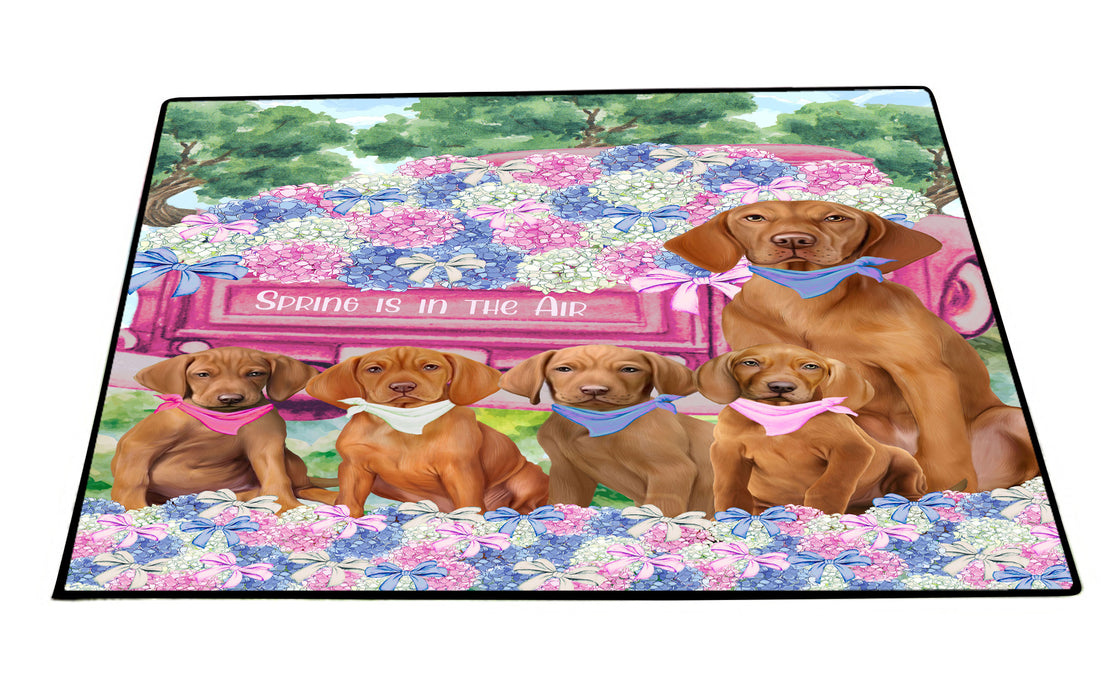 Vizsla Floor Mat: Explore a Variety of Designs, Custom, Personalized, Anti-Slip Door Mats for Indoor and Outdoor, Gift for Dog and Pet Lovers