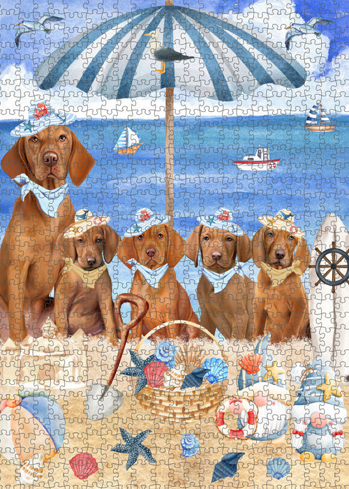 Vizsla Jigsaw Puzzle for Adult, Interlocking Puzzles Games, Personalized, Explore a Variety of Designs, Custom, Dog Gift for Pet Lovers