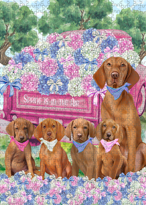 Vizsla Jigsaw Puzzle for Adult, Explore a Variety of Designs, Interlocking Puzzles Games, Custom and Personalized, Gift for Dog and Pet Lovers