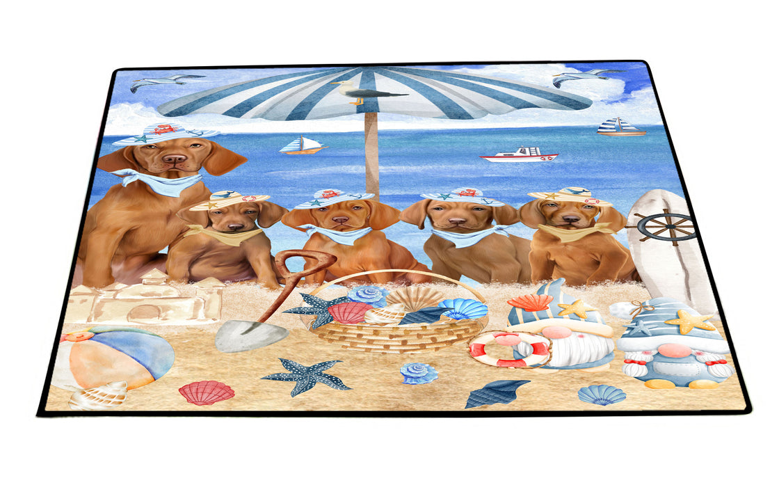 Vizsla Floor Mat: Explore a Variety of Designs, Custom, Personalized, Anti-Slip Door Mats for Indoor and Outdoor, Gift for Dog and Pet Lovers