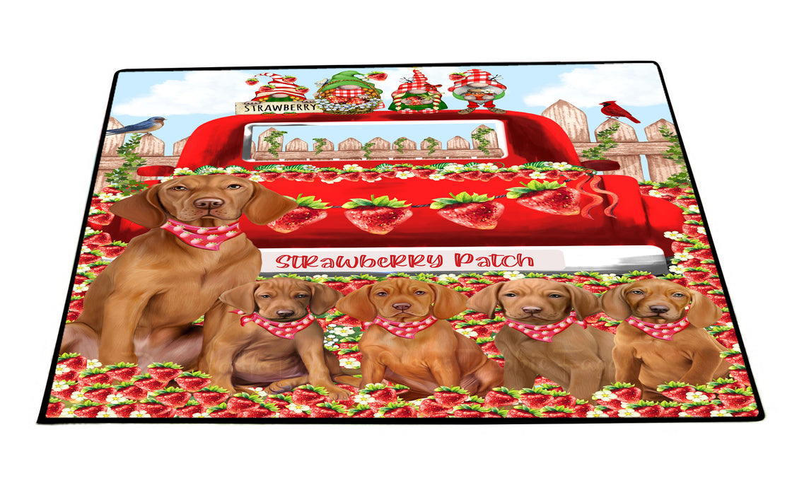 Vizsla Floor Mat: Explore a Variety of Designs, Anti-Slip Doormat for Indoor and Outdoor Welcome Mats, Personalized, Custom, Pet and Dog Lovers Gift