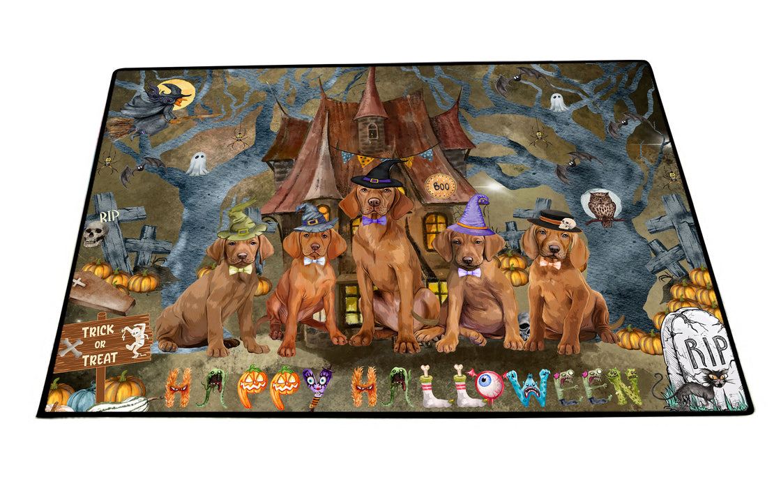 Vizsla Floor Mats: Explore a Variety of Designs, Personalized, Custom, Halloween Anti-Slip Doormat for Indoor and Outdoor, Dog Gift for Pet Lovers