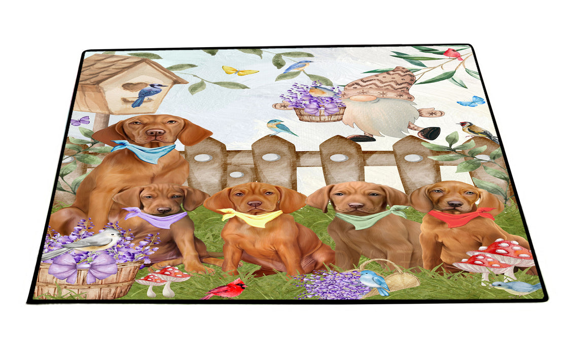 Vizsla Floor Mats and Doormat: Explore a Variety of Designs, Custom, Anti-Slip Welcome Mat for Outdoor and Indoor, Personalized Gift for Dog Lovers