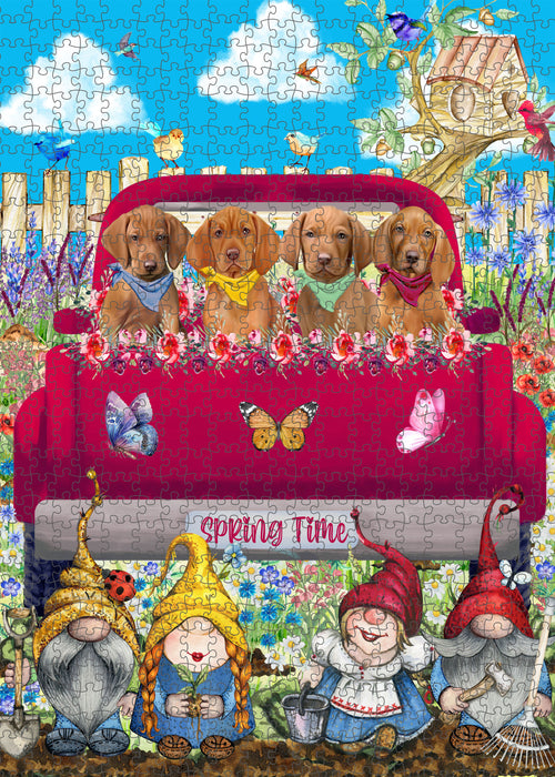 Vizsla Jigsaw Puzzle: Explore a Variety of Designs, Interlocking Puzzles Games for Adult, Custom, Personalized, Gift for Dog and Pet Lovers