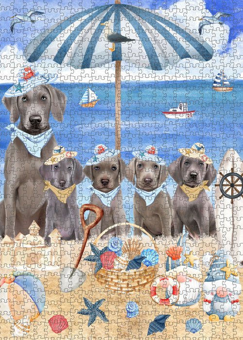 Weimaraner Jigsaw Puzzle: Explore a Variety of Personalized Designs, Interlocking Puzzles Games for Adult, Custom, Dog Lover's Gifts