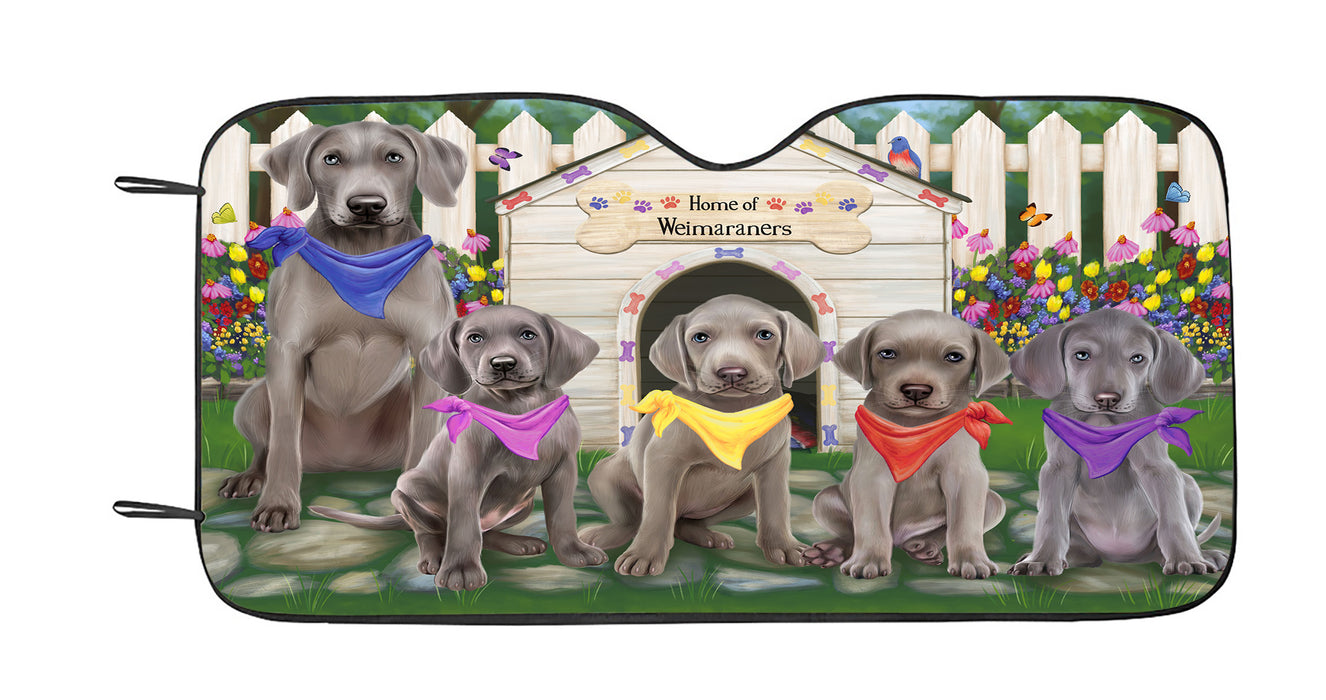 Spring Dog House Weimaraner Dogs Car Sun Shade