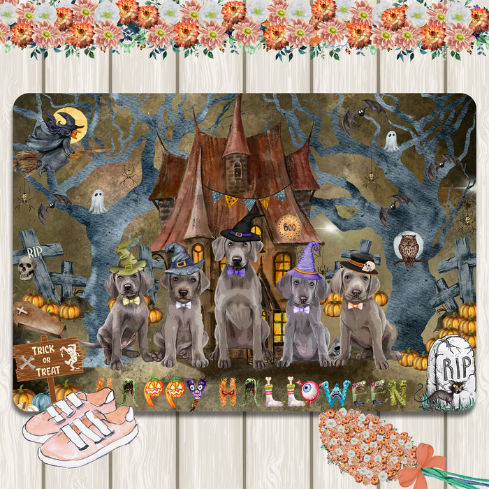 Weimaraner Area Rug and Runner: Explore a Variety of Designs, Personalized, Custom, Halloween Indoor Floor Carpet Rugs for Home and Living Room, Pet Gift for Dog Lovers
