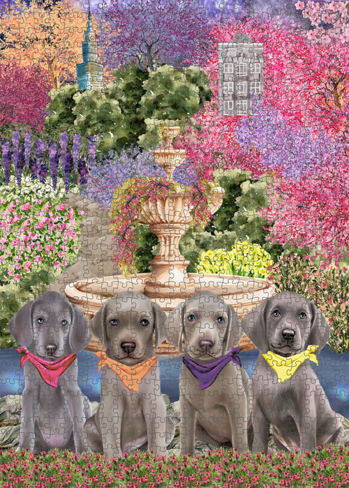 Weimaraner Jigsaw Puzzle for Adult, Explore a Variety of Designs, Interlocking Puzzles Games, Custom and Personalized, Gift for Dog and Pet Lovers