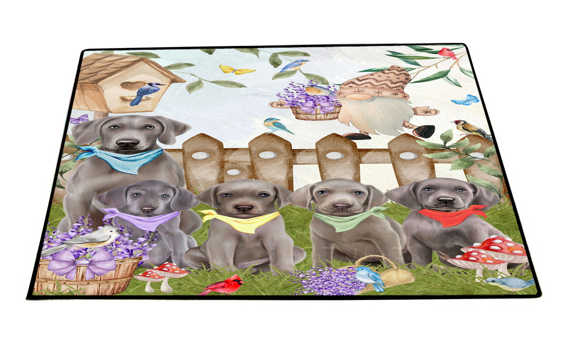 Weimaraner Floor Mat and Door Mats, Explore a Variety of Designs, Personalized, Anti-Slip Welcome Mat for Outdoor and Indoor, Custom Gift for Dog Lovers