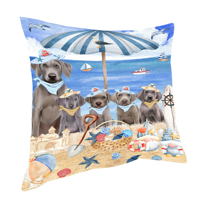 Weimaraner Pillow: Explore a Variety of Designs, Custom, Personalized, Throw Pillows Cushion for Sofa Couch Bed, Gift for Dog and Pet Lovers
