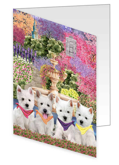 West Highland Terrier Greeting Cards & Note Cards: Explore a Variety of Designs, Custom, Personalized, Halloween Invitation Card with Envelopes, Gifts for Dog Lovers
