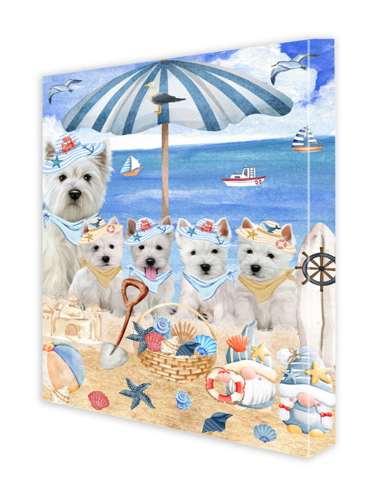 West Highland Terrier Canvas: Explore a Variety of Designs, Digital Art Wall Painting, Personalized, Custom, Ready to Hang Room Decoration, Gift for Pet & Dog Lovers