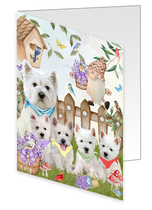 West Highland Terrier Greeting Cards & Note Cards with Envelopes, Explore a Variety of Designs, Custom, Personalized, Multi Pack Pet Gift for Dog Lovers