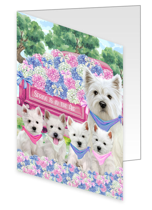 West Highland Terrier Greeting Cards & Note Cards, Explore a Variety of Custom Designs, Personalized, Invitation Card with Envelopes, Gift for Dog and Pet Lovers