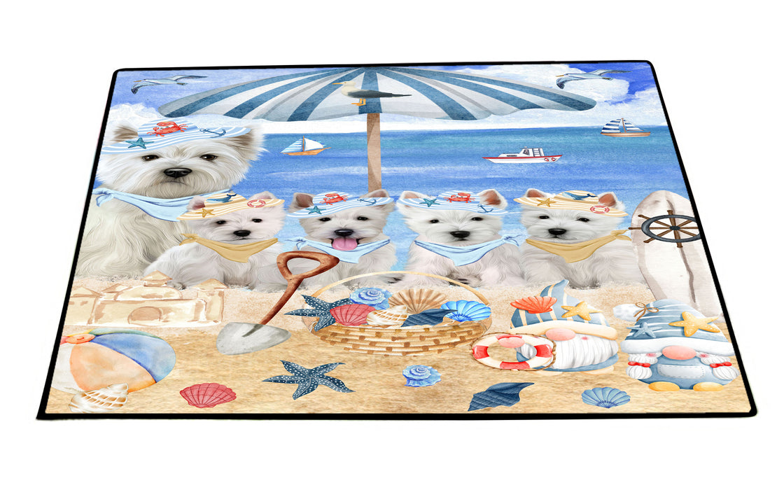 West Highland Terrier Floor Mat, Non-Slip Door Mats for Indoor and Outdoor, Custom, Explore a Variety of Personalized Designs, Dog Gift for Pet Lovers