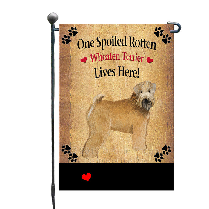Personalized Spoiled Rotten Wheaten Terrier Dog GFLG-DOTD-A63305