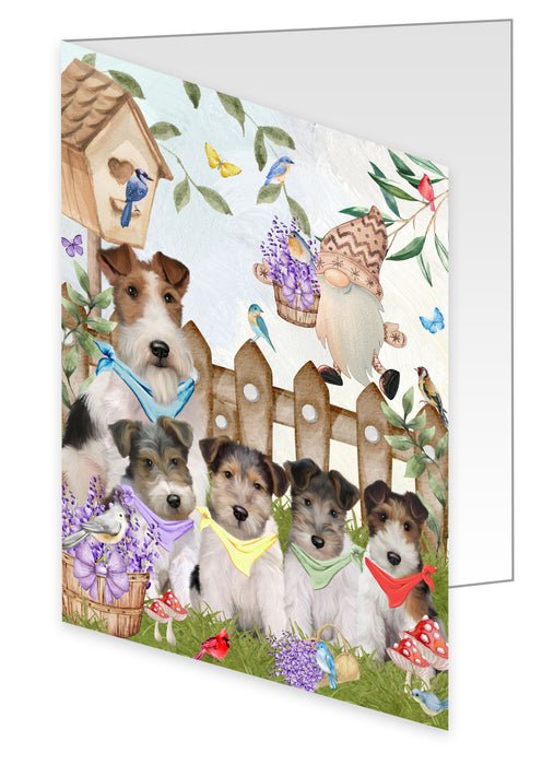 Wire Fox Terrier Greeting Cards & Note Cards: Invitation Card with Envelopes Multi Pack, Personalized, Explore a Variety of Designs, Custom, Dog Gift for Pet Lovers