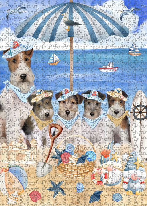 Wire Fox Terrier Jigsaw Puzzle for Adult: Explore a Variety of Designs, Custom, Personalized, Interlocking Puzzles Games, Dog and Pet Lovers Gift