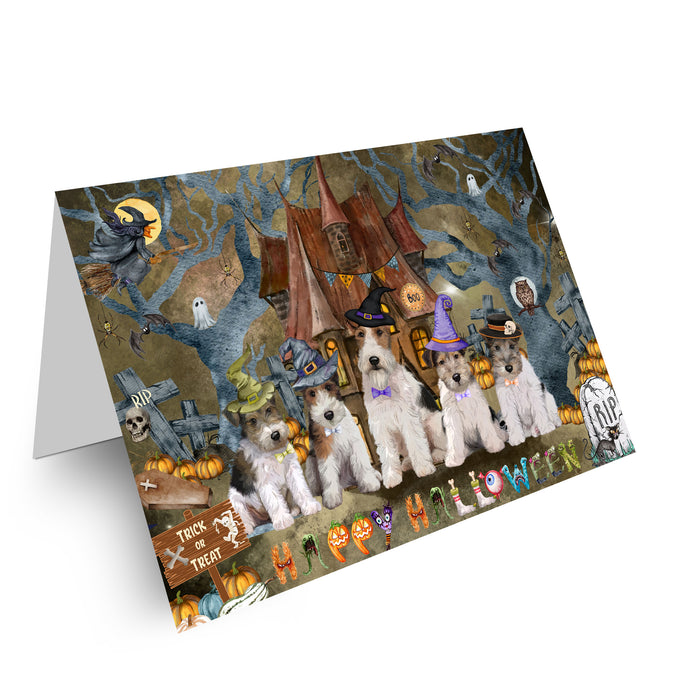 Wire Fox Terrier Greeting Cards & Note Cards, Explore a Variety of Custom Designs, Personalized, Invitation Card with Envelopes, Gift for Dog and Pet Lovers