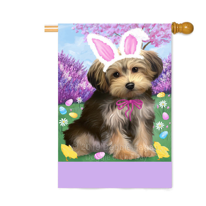 Personalized Easter Holiday Yorkipoo Dog Custom House Flag FLG-DOTD-A59123