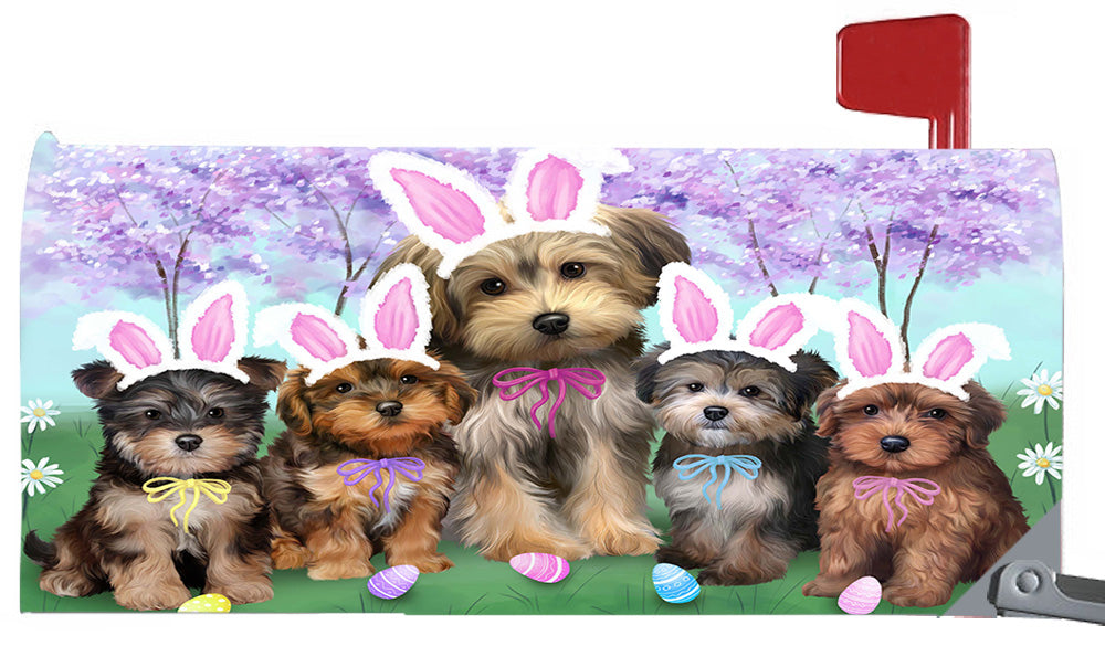 Easter Holidays Yorkipoo Dogs Magnetic Mailbox Cover MBC48430