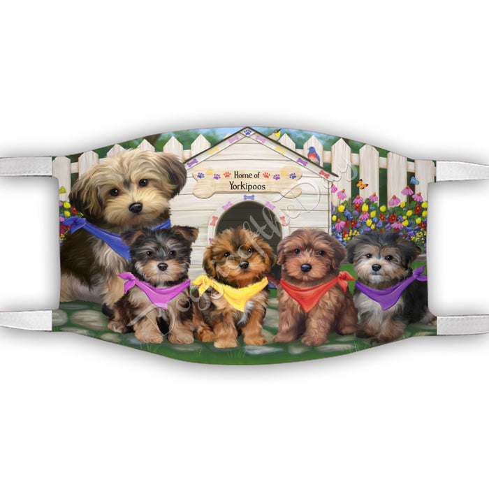 Spring Dog House Yorkipoo Dogs Face Mask FM48849