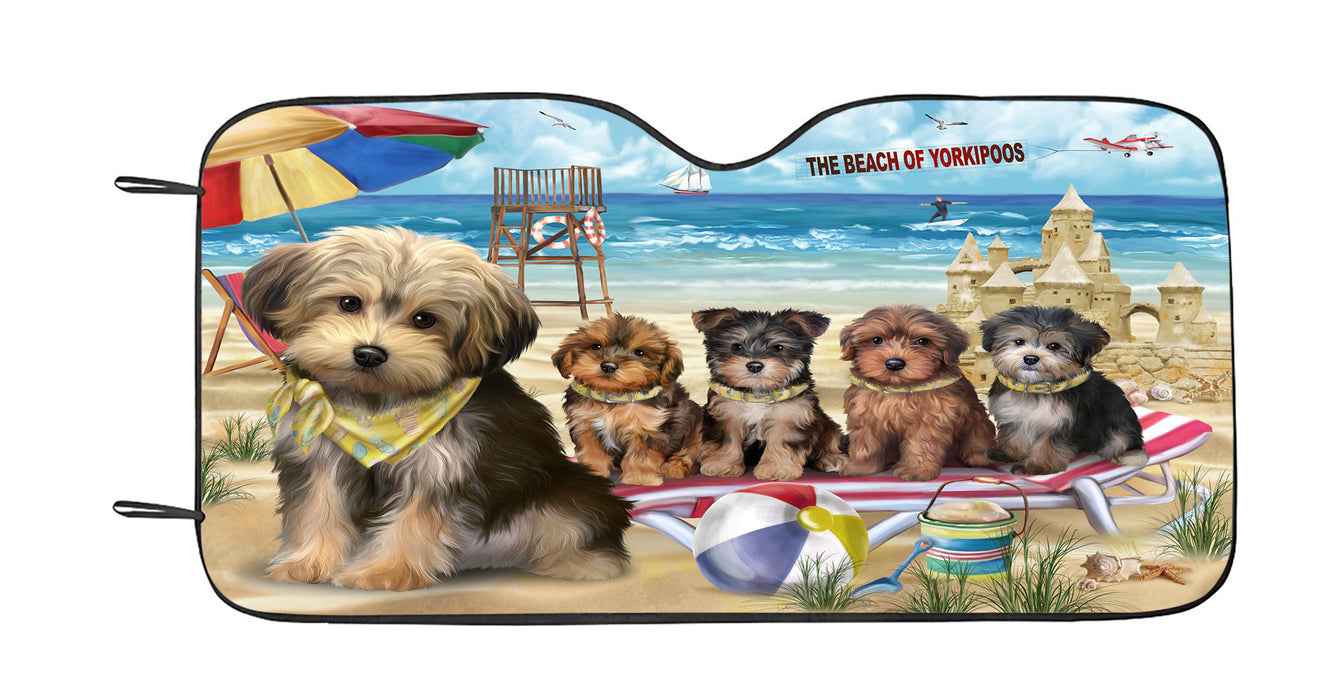 Pet Friendly Beach Yorkipoo Dogs Car Sun Shade